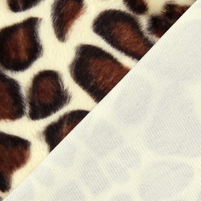 Tierfellimitat Giraffe – braun,  image number 3
