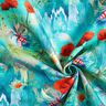 Taschen Panel Canvas farbenfrohe Mohnblumen – schwarzblau/feuerrot,  thumbnail number 5