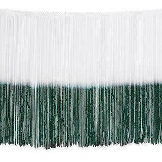 Fransenband [Länge: 40 cm ] – schwarz/grün, 