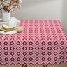 Dekostoff Canvas Stickerei-Look – bordeauxrot/pink,  thumbnail number 7