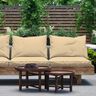 Outdoorstoff Canvas Uni – beige,  thumbnail number 5