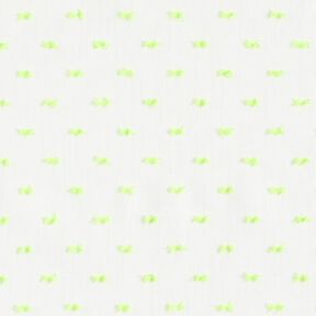 Batist Neon-Dobby – weiss/neongelb, 