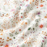 Musselin/ Doppel-Krinkel Gewebe bunte Blumenwiese Digitaldruck – wollweiss,  thumbnail number 2