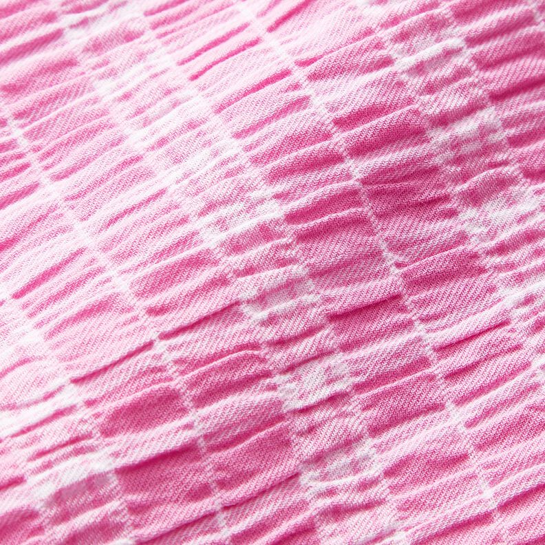 Seersucker gemischte Streifen – rosa/weiss, image number 6