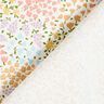 Dekostoff Halbpanama bunte Mini-Blüten – elfenbein/rosa,  thumbnail number 4