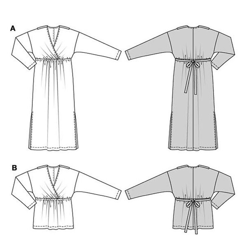 Plus-Size Kleid / Tunika | Burda 5864 | 44-54,  image number 8