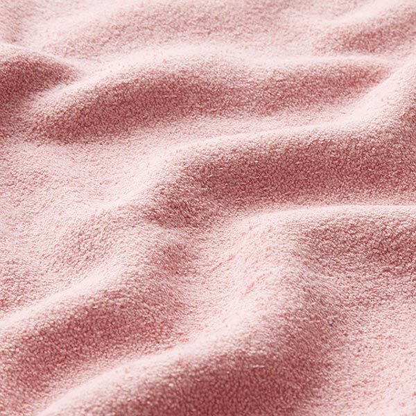 Baumwolle Sweat Terry Fleece – rosa,  image number 2