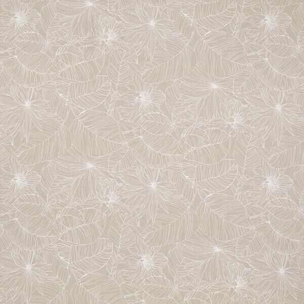 Outdoorstoff Canvas filigrane Blätter – beige, image number 1