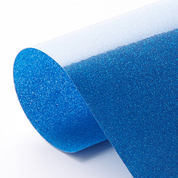 Flexfolie Glitzer Din A4 – blau, image number 4