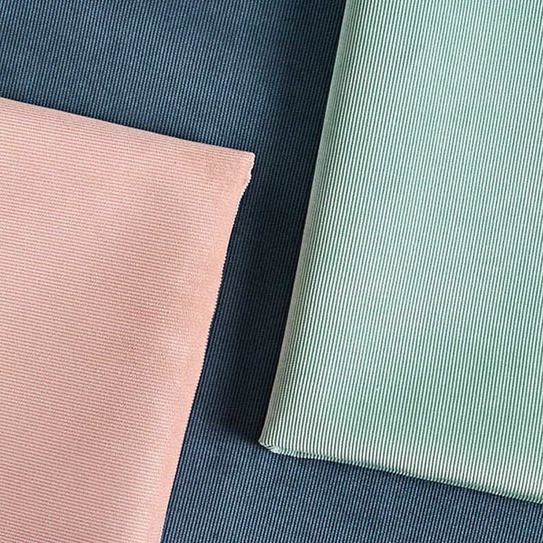 Polsterstoff Babycord – blau, image number 4