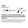 LED-Glühbirne [B15D 230V 0,6W] | Carla’s Collection,  thumbnail number 3