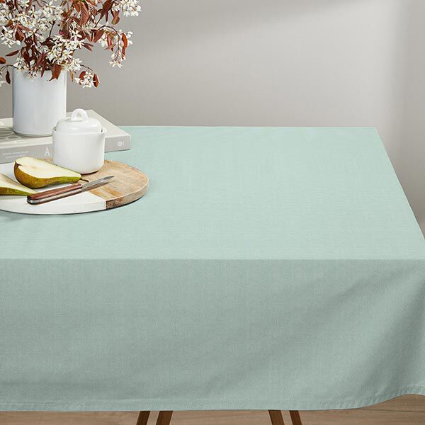 Dekostoff Canvas – mintgrün | Reststück 50cm