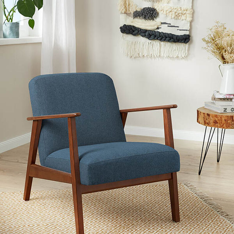 Polsterstoff Babycord – blau, image number 5