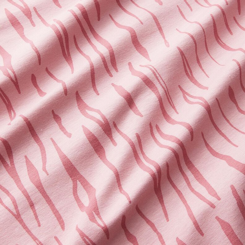 Baumwolljersey Zebra – hellaltrosa, image number 2