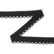 Schrägband mit Häkelborte 15 – schwarz,  thumbnail number 1