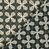 Chiffon Kreise und Rauten – schwarz/wollweiss,  thumbnail number 4