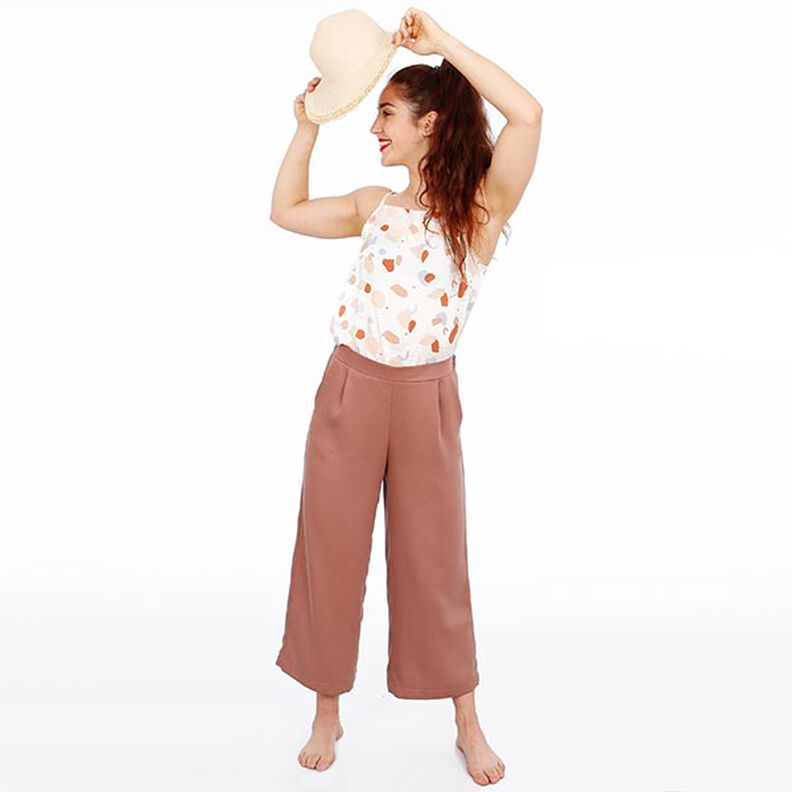 FRAU HEDDA - Culotte mit weitem Bein und Gummibund | Studio Schnittreif | XS-XXL,  image number 2
