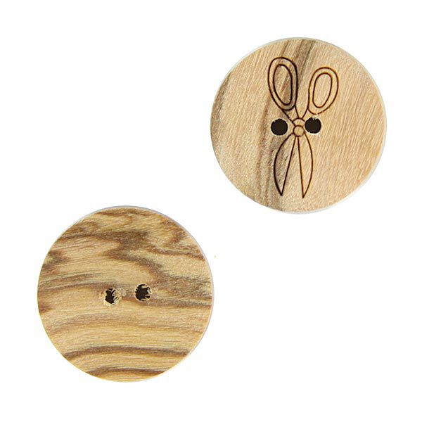 Holzknopf Schere, image number 2