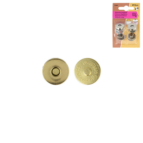 Magnetverschlüsse  – gold metallic,  image number 1