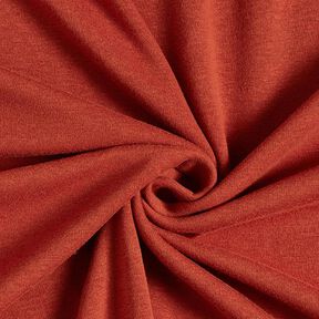 Alpenfleece Kuschelsweat Uni – terracotta, 