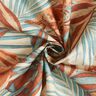 Outdoorstoff Canvas große Blätter – natur/terracotta,  thumbnail number 3
