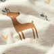 Baumwolljersey fröhliche Waldtiere – natur/hellgrau,  thumbnail number 2