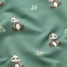 GOTS French Terry Sommersweat Panda Digitaldruck – schilf,  thumbnail number 2