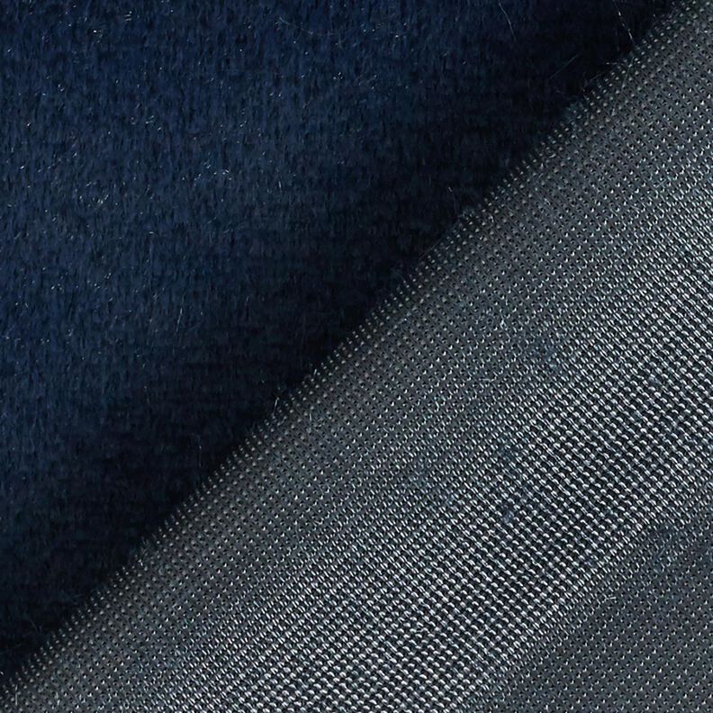 Hochwertiges, einfarbiges Kunstfell – marineblau,  image number 3