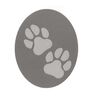 Patch Pfotenabdruck (10 x 8 cm) | Kleiber,  thumbnail number 1