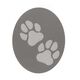 Patch Pfotenabdruck (10 x 8 cm) | Kleiber,  thumbnail number 1