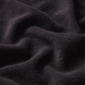 Antipilling Fleece – schwarz | Reststück 70cm, 