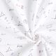 Baumwollpopeline Mathe – weiss,  thumbnail number 3