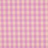 Baumwollpopeline Karo | Poppy Fabrics – hellrosa/pastellviolett,  thumbnail number 1