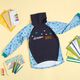 French Terry Sommersweat Aquarellkleckse | PETIT CITRON – hellblau,  thumbnail number 7