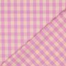 Baumwollpopeline Karo | Poppy Fabrics – hellrosa/pastellviolett,  thumbnail number 4