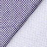 GOTS Baumwolljersey Mini-Karo | TCC x LOOKS by Wolfgang Joop – blaulila/weiss,  thumbnail number 6