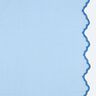 Musselin/ Doppel-Krinkel Gewebe beidseitige Bogenkante  | Poppy Fabrics – hellblau/königsblau,  thumbnail number 1