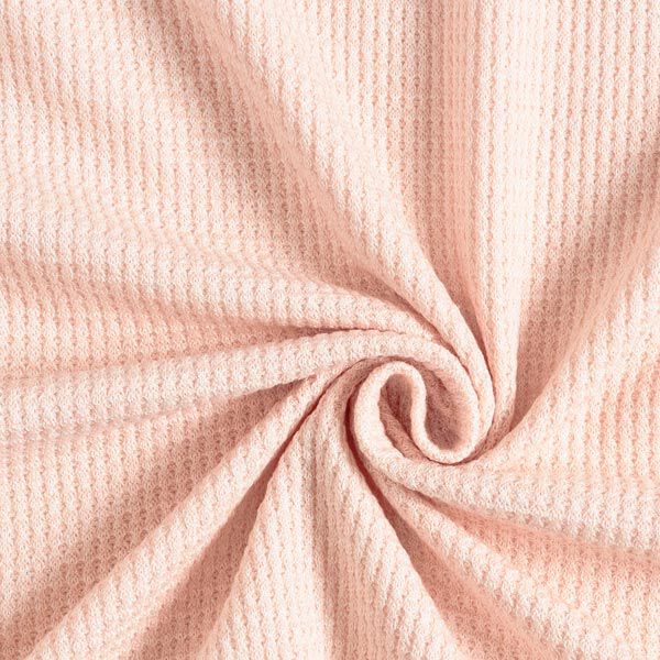 Soft Waffel-Strick – rosé,  image number 1