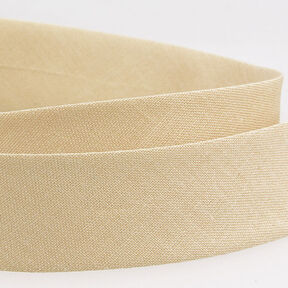 Schrägband Polycotton [20 mm] – hellbeige, 