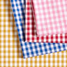 Baumwollstoff Vichykaro 1 cm – rot/weiss,  thumbnail number 5