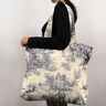 Dekostoff Pastorale 280 cm – blau,  thumbnail number 6