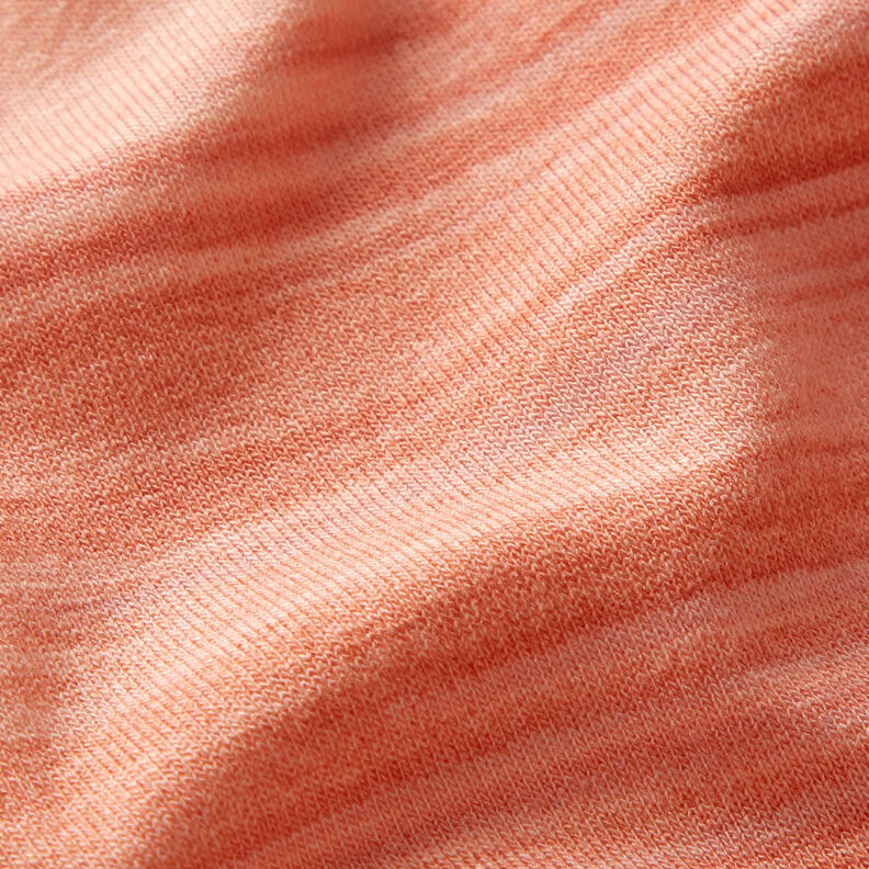 Viskosejersey Farbverlauf längsgestreift – dunkelrot/apricot,  image number 4