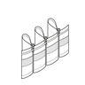 Faltenband 1x, 90 mm – transparent | Gerster,  thumbnail number 6