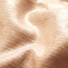 Mantelstoff mit Fellabseite und Goldschimmer – cashew/roségold metallic,  thumbnail number 2
