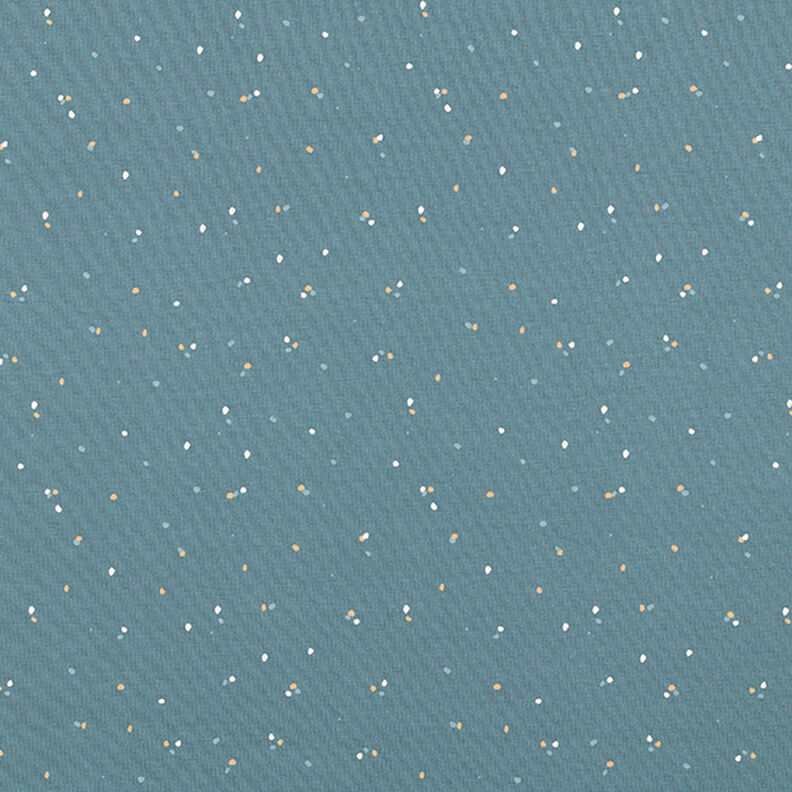 Baumwolljersey unregelmässige Klekse – jeansblau,  image number 1