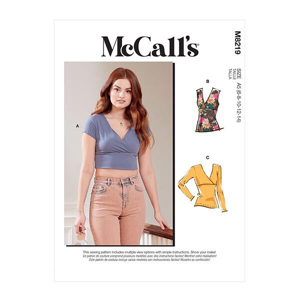 Top | McCalls 8219 | 32-40