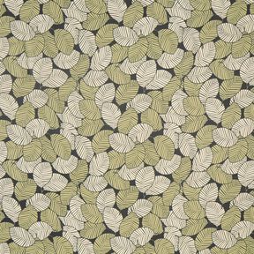 Chiffon Palmenblätter – schwarz/cashew, 