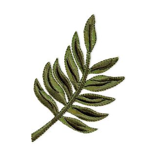 Applikation  Palmenblatt [ 10,1 x 5,7 cm ] | Prym – grün, 