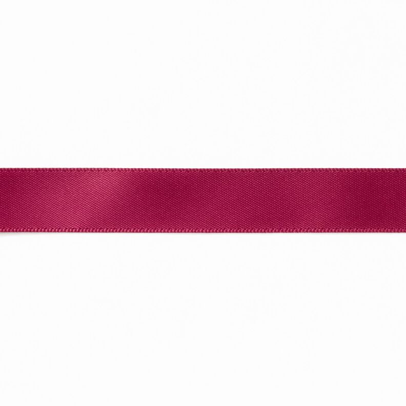 Satinband [15 mm] – bordeauxrot,  image number 1