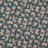 Beschichtete Baumwolle romantische Blumen – dunkelgrün,  thumbnail number 1